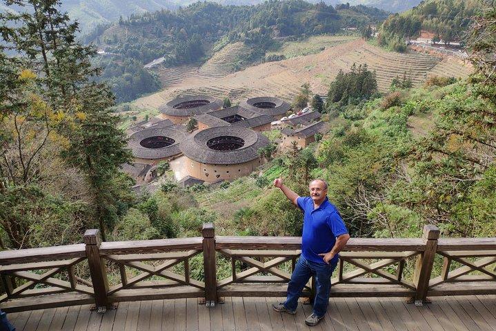 Excursion privée d'une journée à Fujlu Hakka Tulou de Tianluokeng et Daping Lou