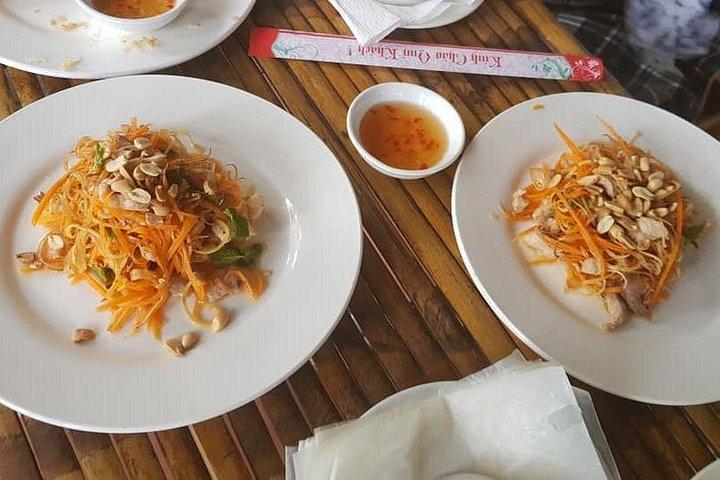 ホイアンバンコク漕ぎ、地元の市場＆ボート旅行でのECoクッキングクラス