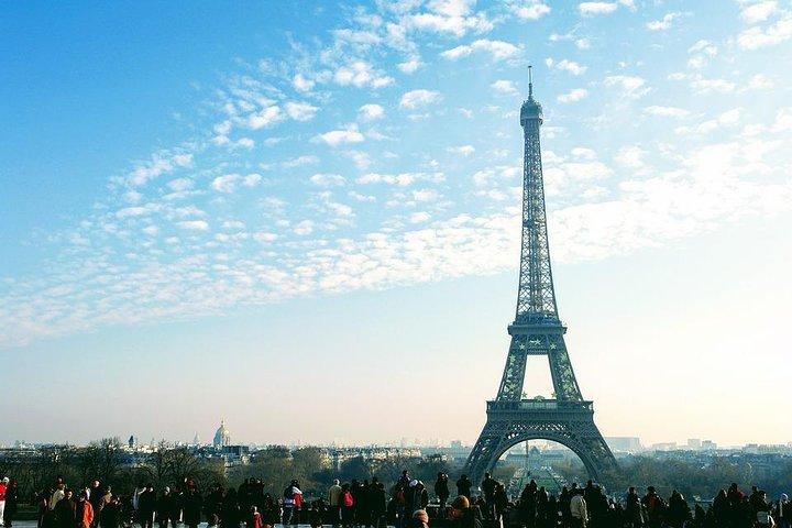 Visite privée de 12 heures de la ville de Paris au départ de Londres avec billets de train aller-retour inclus