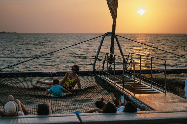 Krydstogt ved solnedgang i Cartagena