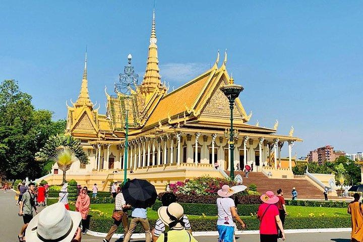 Ganztägige erstaunliche Phnom Penh Stadtrundfahrten