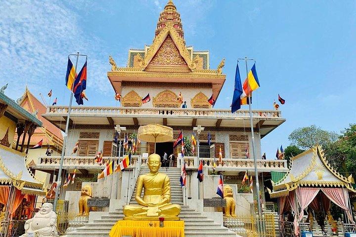 Halvdags Phnom Penh City Tours