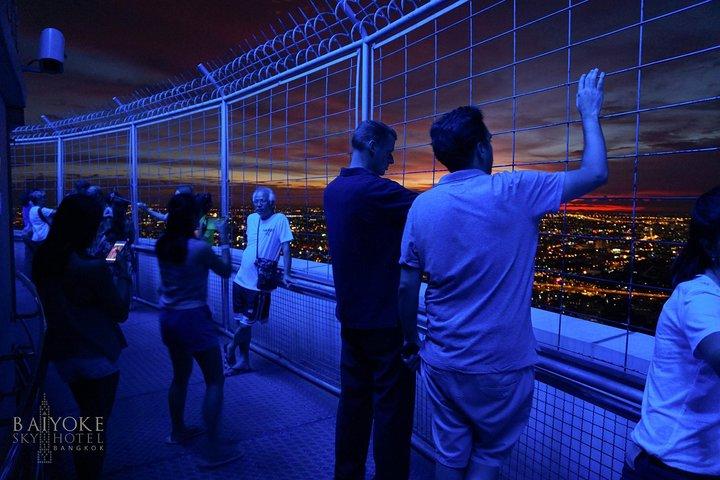 Baiyoke Sky Hotel: Aussichtsplattform & Drehpunktticket