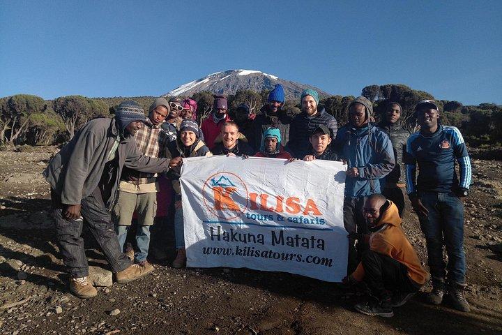 8 days Lemosho route with crater camp