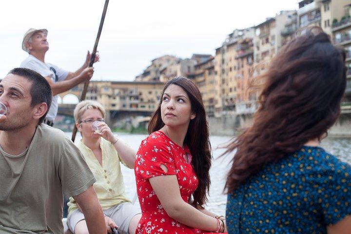 Firenze River Cruise på en traditionel barchetto