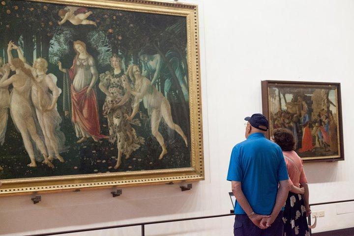 Firenze : Uffizi Gallery Timed entry Tour muligheder & Masterclass