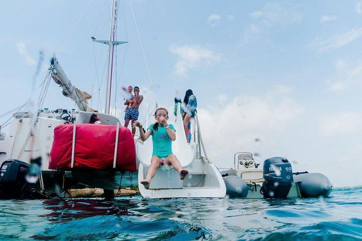 Half-Day Snorkel Sail Tour with Caribbean Lunch