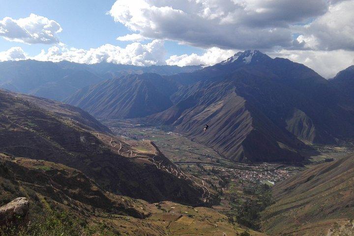 Sacred Valley Zipline Pickup von Cusco, Urubamba oder Ollanta