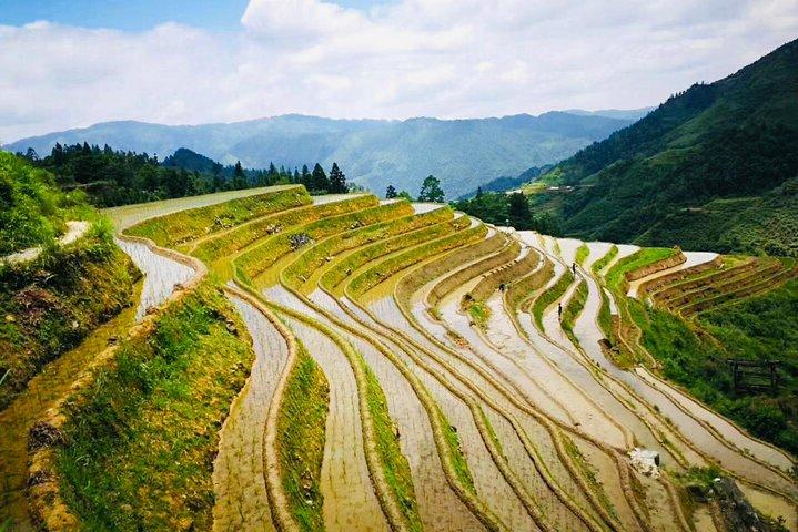 2-tägige private Tour zu den Reisterrassen von Longji und zum Dorf Ping'an ab Guilin