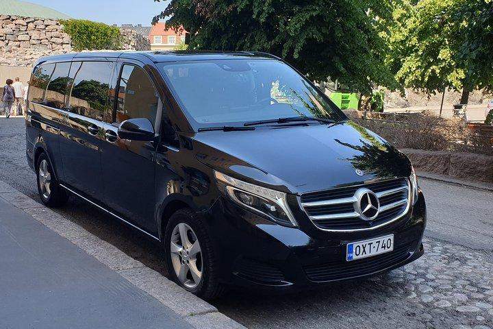 Helsingfors med Premium Car & Driver (bil avyttring)