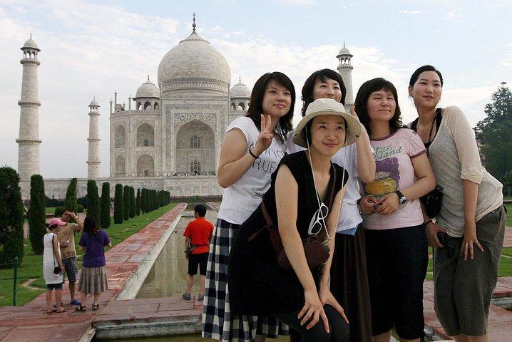 Tour Agra con Taj Mahal, Agra Fort e Mehtab Bagh di Tuk tuk