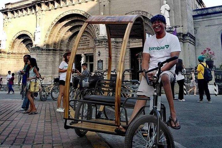 竹の自転車でイントラムロスを体験 - Ecotours