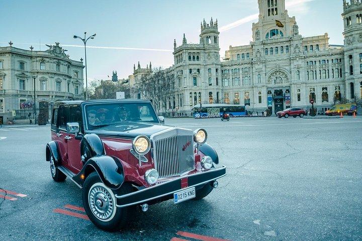 Private Oldtimer-Tour durch das historische und moderne Madrid