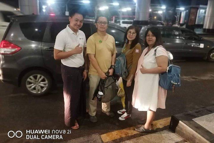 Yangon Airport Privat Ankomst Överföring