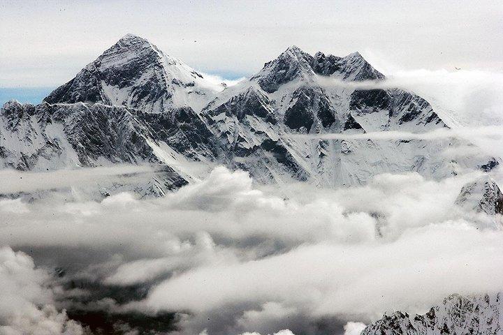 Everest Mountain Flug von Kathmandu
