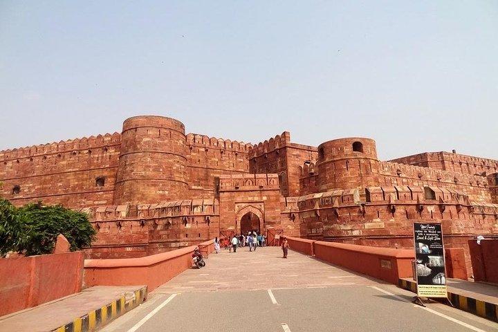 Delhi: En dagstur i Taj Mahal, Agra Fort med Fatehpursikri