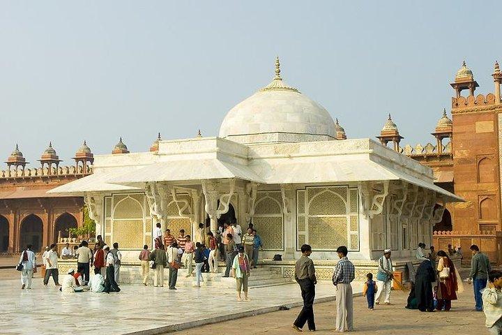Delhi: En dagstur i Taj Mahal, Agra Fort med Fatehpursikri