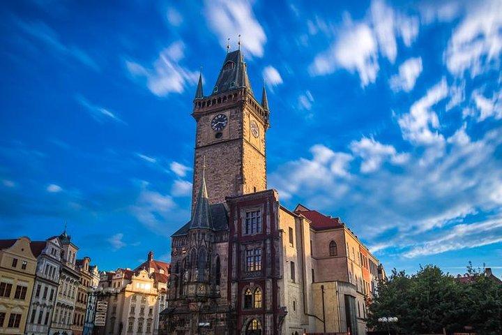 Liten gruppvandring fotvandring i Prag