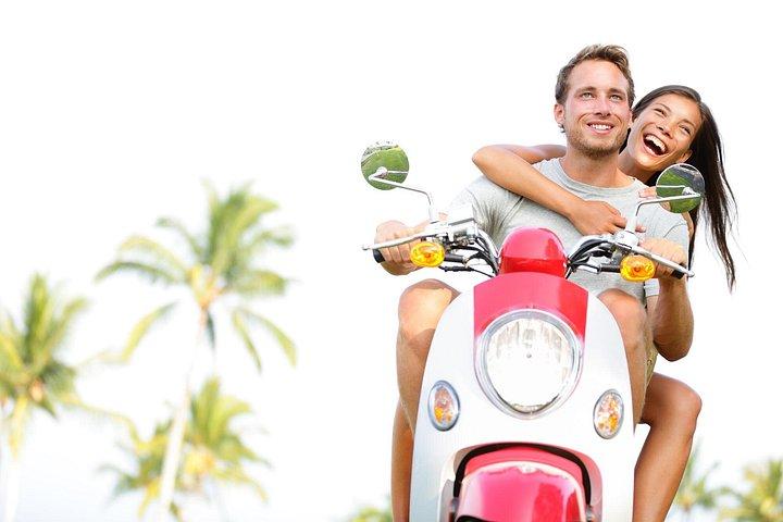 2 Timer, 2 Personer Retro Scooter 49cc