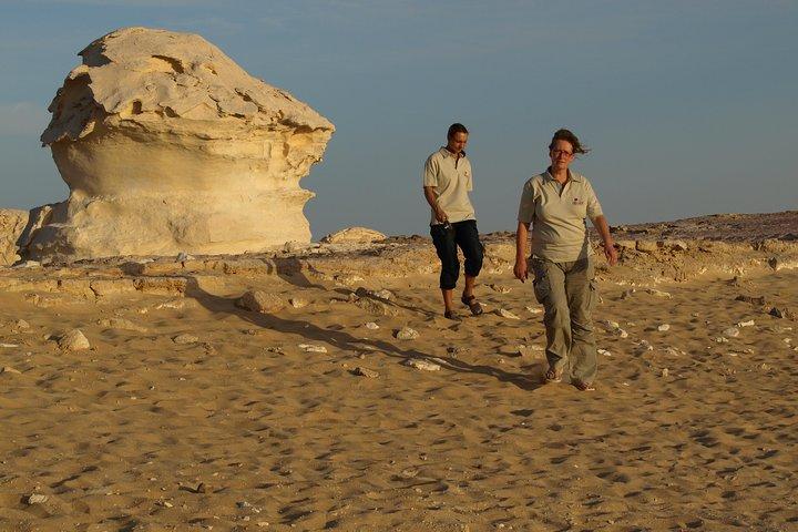 Overnight White Desert Safari Camping from Cairo
