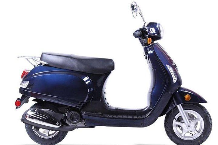 1 timme, 2 passagerare Retro "Lucky" 49cc