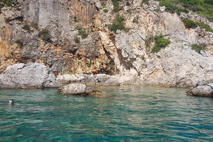 Excursion de natation dans les grottes de Dubrovnik