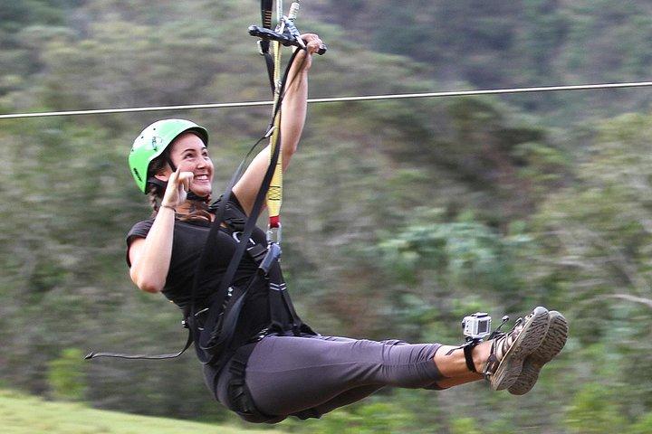 Tour por Kualoa Ranch - Tirolesa