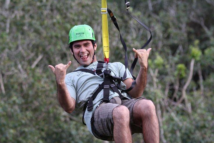 Tour por Kualoa Ranch - Tirolesa