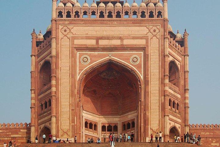 Full Day Taj Mahal Tour med Agra Fort & Fatehpur Sikri - Frokost inkluderet