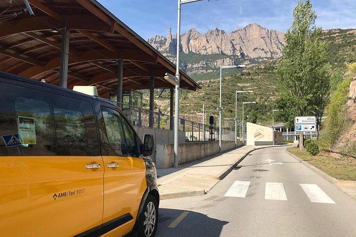 Excursion privée d'une journée de Barcelone à Montserrat