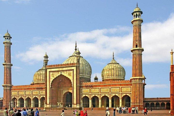Visite privée d'une journée complète du meilleur du vieux Delhi (tout compris)