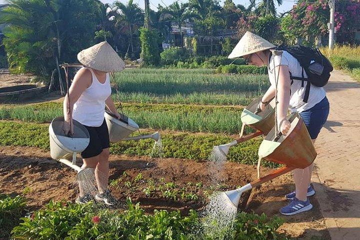 HOI EN LANDSTUR om eftermiddagen med 3 landsbyer i Hoi An
