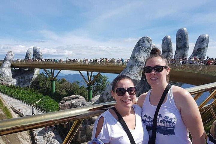 ゴールデンブリッジとBA NA HILLはケーブルカー経由でDA NANGまたはHOI AN（私物ツアー）
