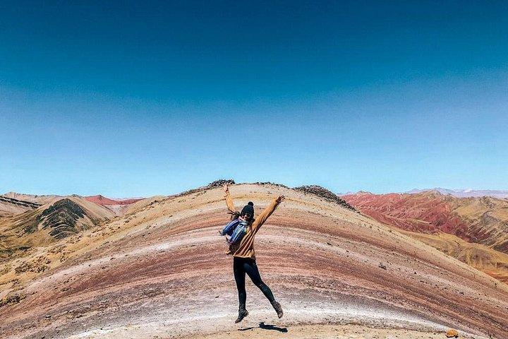 Palccoyo Rainbow Mountain – Exklusive private Tour, einfachere Wanderung