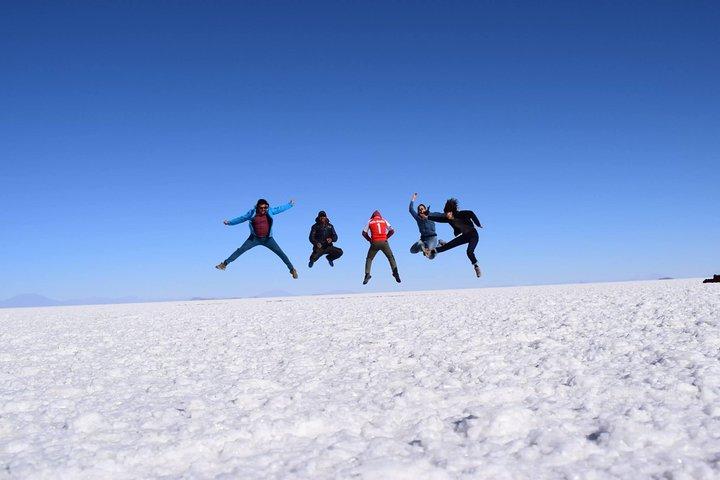 Salar De Uyuni 2 Tage 1 Nacht. Spanischer Fahrer / Guide. Vulkan Tunupa Ruta.