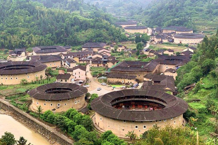 Hakka Tulou Private Tagestour durch das alte Dorf Yunshuiyao und Hekeng Tulou