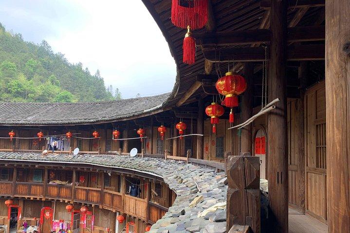 Hakka Tulou Private Tagestour durch das alte Dorf Yunshuiyao und Hekeng Tulou