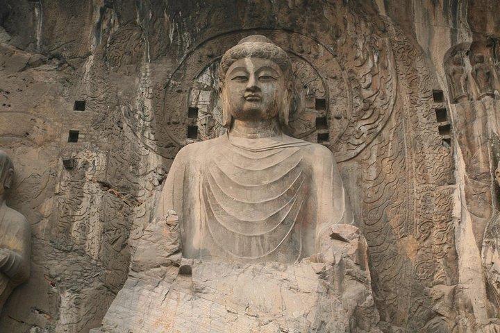 Viagem de um dia ao templo de Luoyang e Shaolin saindo de Xian em trem de alta velocidade
