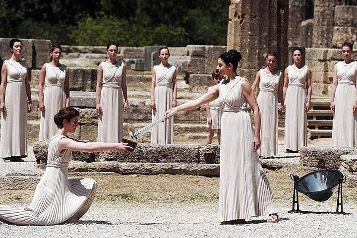 Visite privée d'une journée à l'ancienne Olympie 4 places