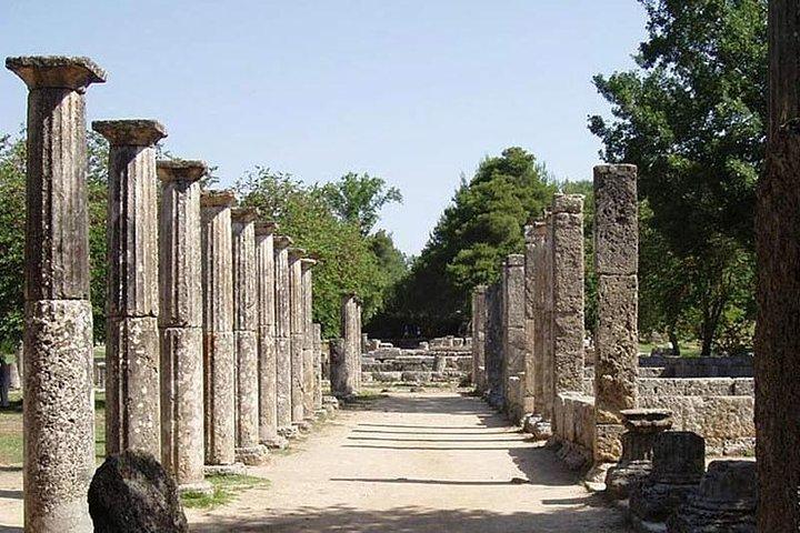 Visite privée d'une journée à l'ancienne Olympie 4 places