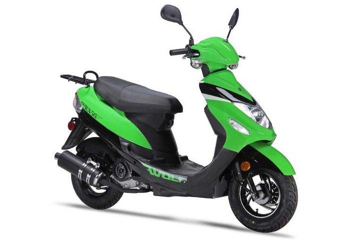 Lej en scooter over 5 timer indtil kl