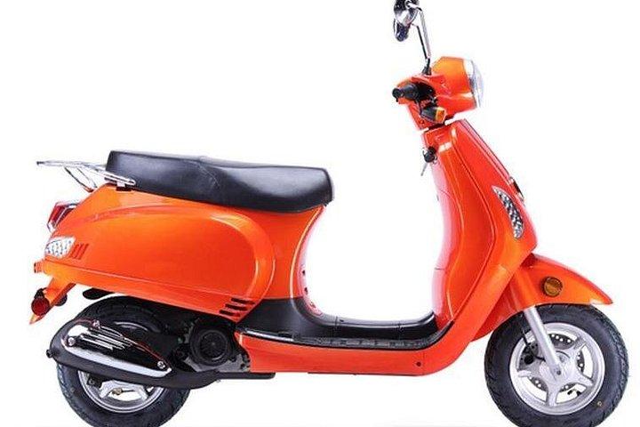 1 timme, 2 passagerare Retro "Lucky" 49cc