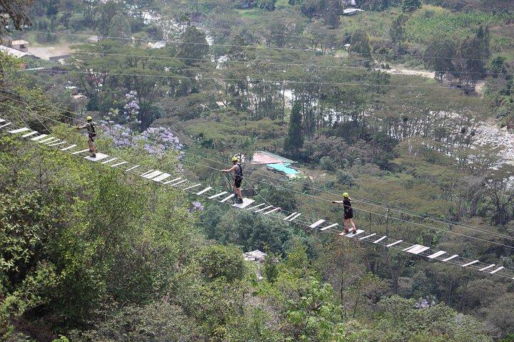 zip line adventure in machupicchu
