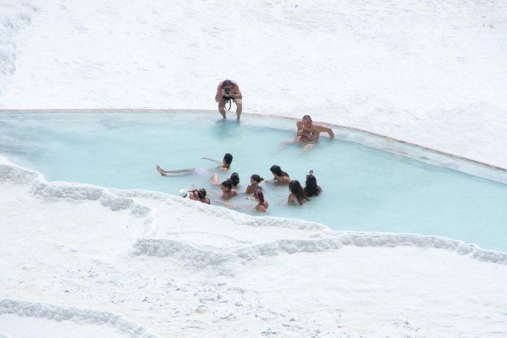 Viagem de um dia para grupos pequenos em Pamukkale saindo de Kusadasi