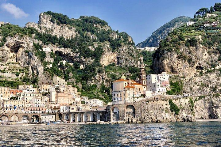 Dagtocht van Rome naar de kust van Amalfi met hogesnelheidstrein en auto