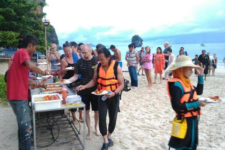 Krabi 7 Islands Sunset and Bioluminescence Tour Include BBQ Dinner