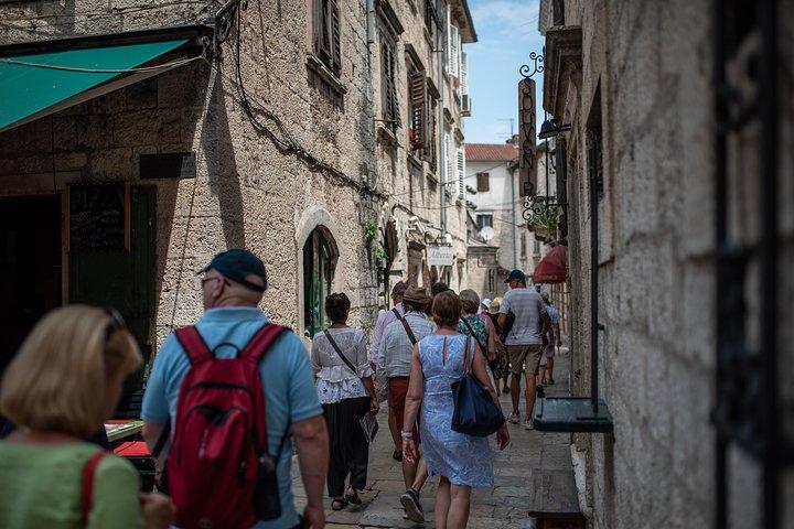 モンテネグロ: ドゥブロブニク英語-エスパニョール発コトル湾日帰り旅行