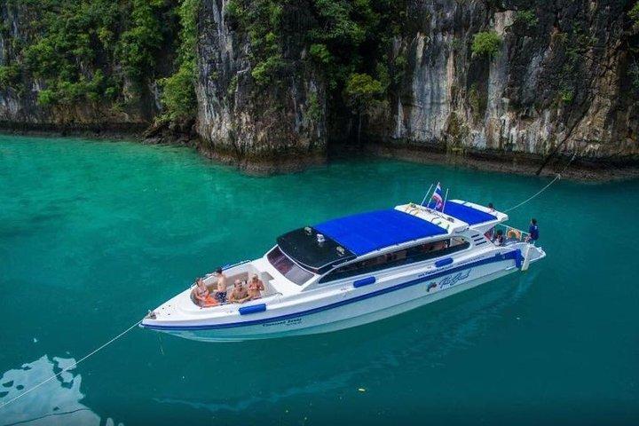 Excursão antecipada de dia inteiro às Ilhas Phi Phi em lancha