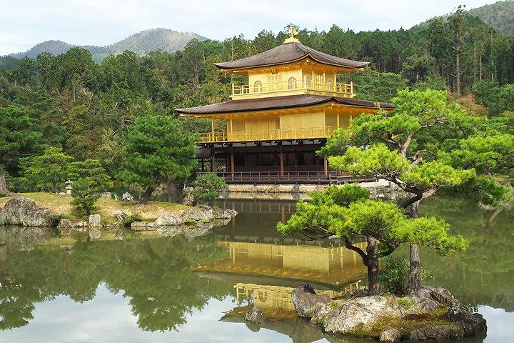 Kyoto og Nara 2 - Dagstur: Golden Pavilion, Todaiji, Deer Park