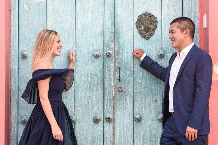 Privat bildsession med en lokal fotograf i Cartagena